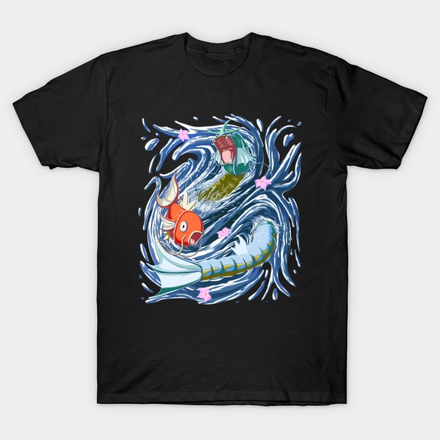 Sea Dragon T-Shirt by LampyArts